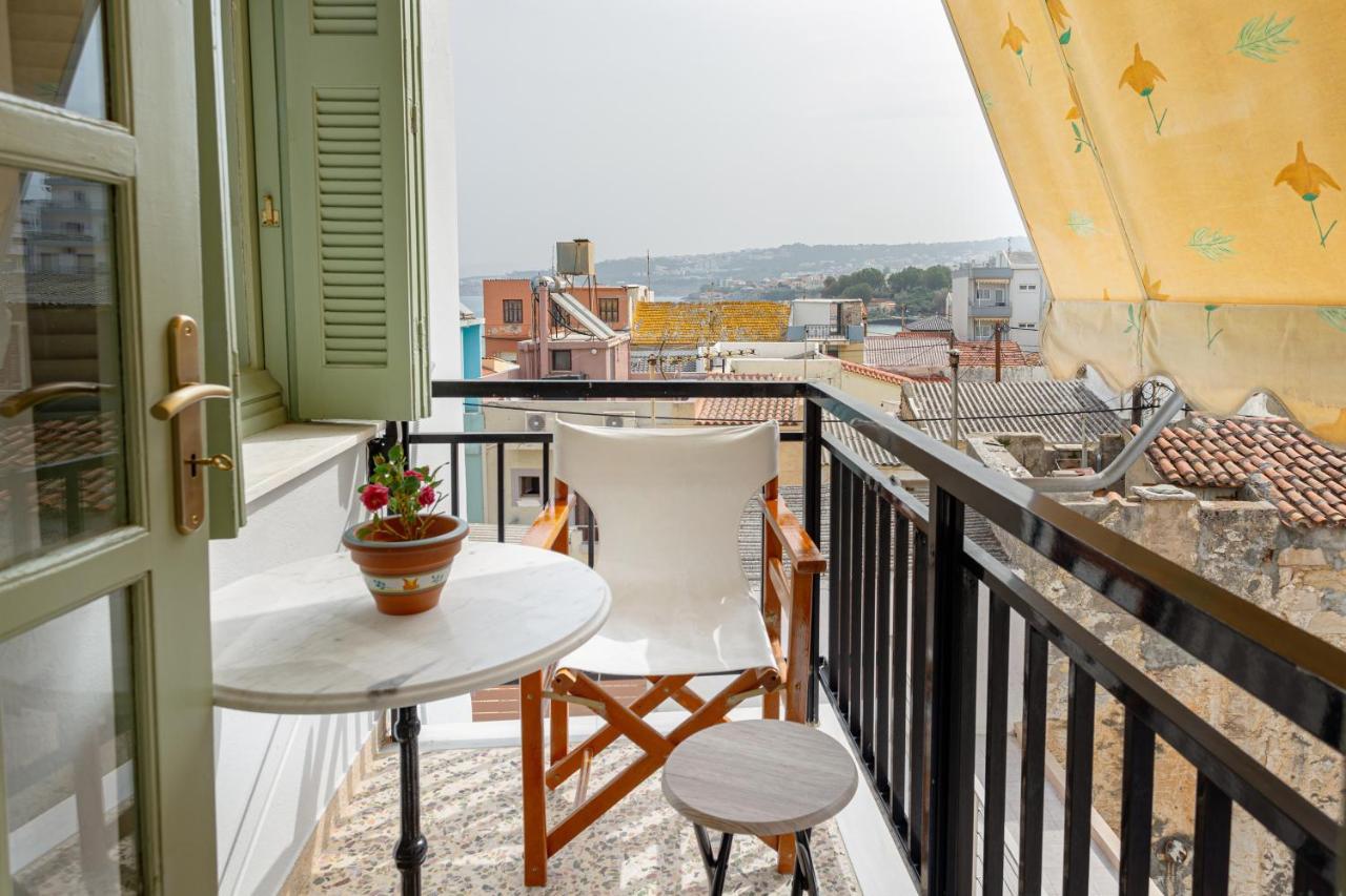 Апартаменты Sea View Penthouse With Roof Garden Ханья Экстерьер фото