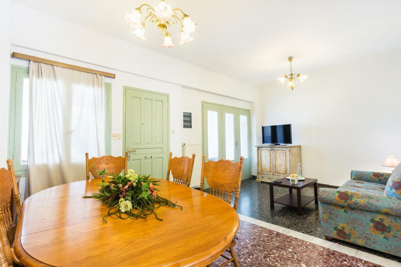 Апартаменты Sea View Penthouse With Roof Garden Ханья Экстерьер фото